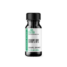Load image into Gallery viewer, A bottle of Calyxa's Botanical Grape Ape terpenes.