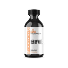Load image into Gallery viewer, A black bottle labeled 'Berry White' with white and orange text by Calyxa.
