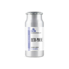 Load image into Gallery viewer, A bottle of Calyxa Beta-Pinene terpene isolate with a black and white label.
