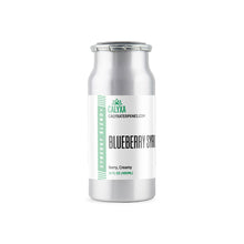 Load image into Gallery viewer, A bottle of Calyxa Botanical Blueberry Syrup Terpene with the label showing the product name and the brand's website.