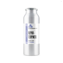 Load image into Gallery viewer, An aluminum bottle labeled 'Alpha-Terpineol' by Calyxa.