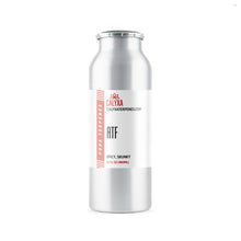 Load image into Gallery viewer, An aluminum bottle with a red and white label, containing 'ATF' Botanical Terpenes by Calxya.